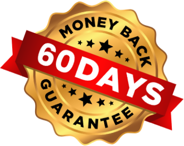 Lymph Tonic 60-day money-back guarantee badge for risk-free purchase
